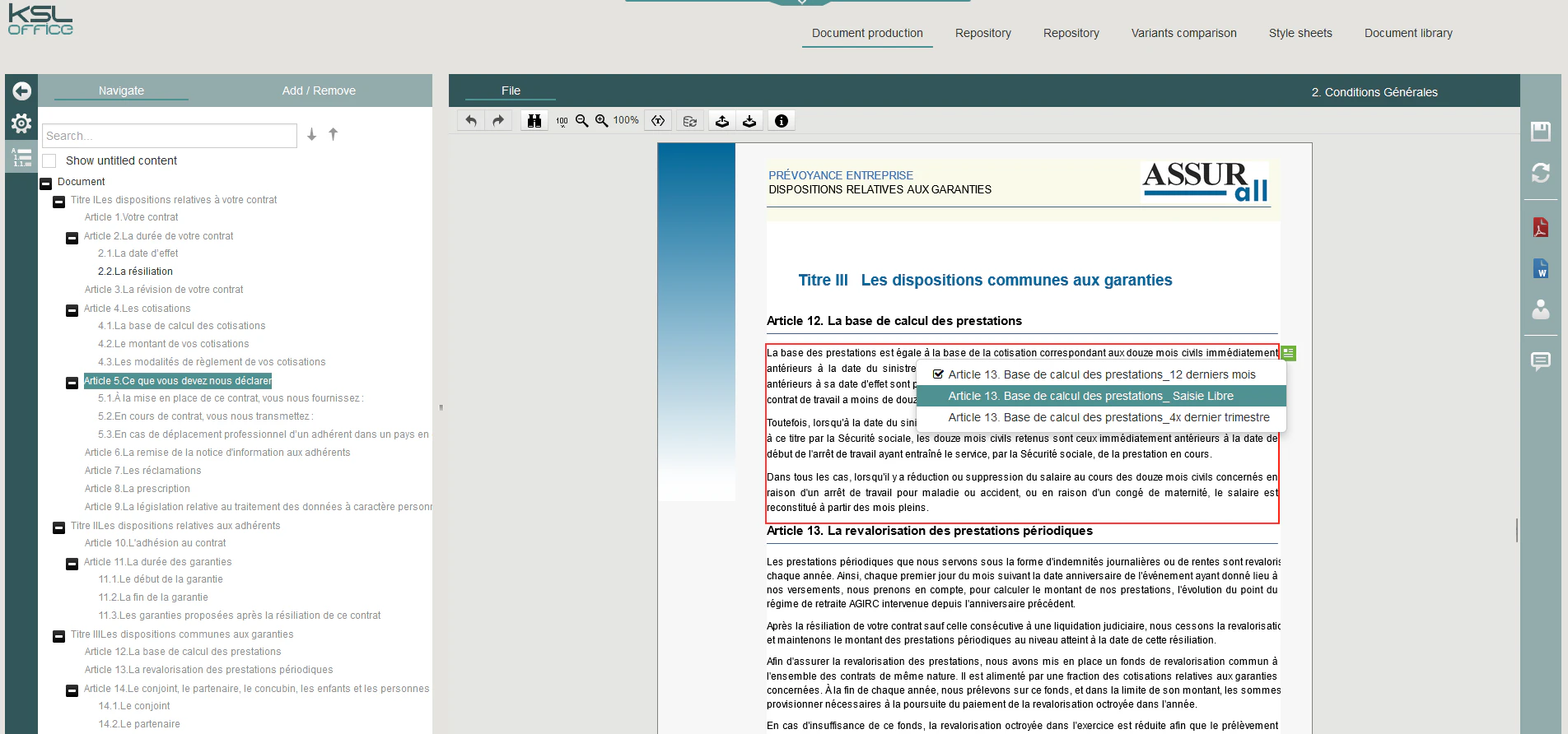 screenshot of KSL Suite
